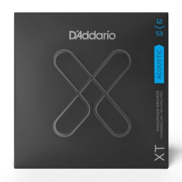 Corde Acustica D`Addario XTAPB1253 XT phosphor bronze light 12-53