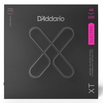 Corde basso elettrico D`Addario XTB45100 XT nickel regular light 45-100