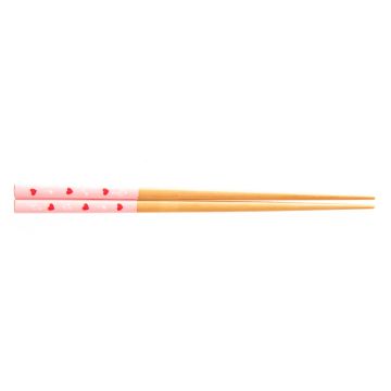 Bacchette Yoshizawa cuoricini rosa/note