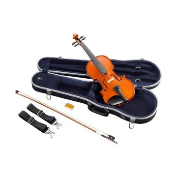 Violino 4/4 Yamaha V3SKA abete arco custodia pronto all'uso.