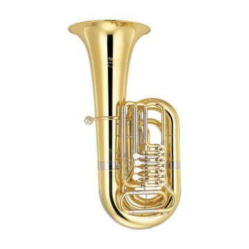 Yamaha YBB641 basso tuba in Sib a 4cilindri laccato custodia