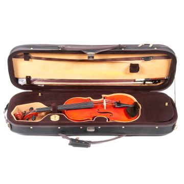 "Yibo 17"" viola da 42 cm con custodia archetto abete massello"