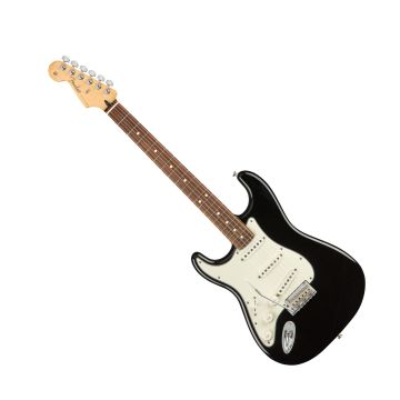 Fender Stratocaster player nera chitarra elettrica mancina