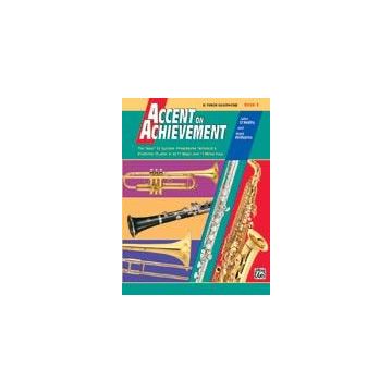 Accent on Achievement Tenor Sax 3+cd