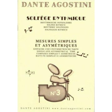 Dante Agostini Solfeggio ritmico Vol.3