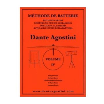 Dante Agostini Metodo di batteria Vol.4