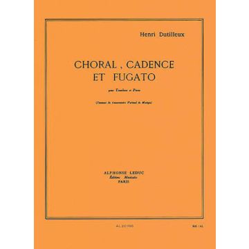 H.Dutilleux Choral, Cadence et Fugato pour Trombone et Piano 