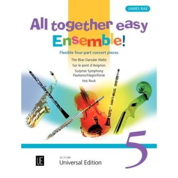 All Together Easy Ensemble Flexible four part concert pieces vol.5