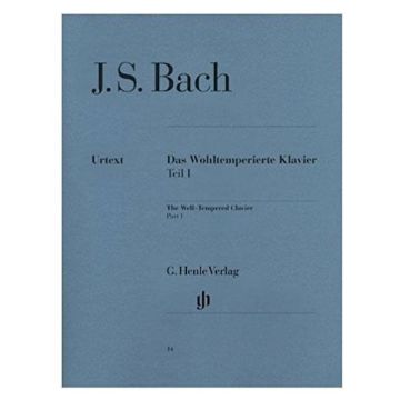 Bach Il Clavicembalo Ben Temperato 1 ed. Henle Verlag