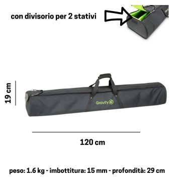 Borsa Supporti casse Gravity BG SS 2 LB