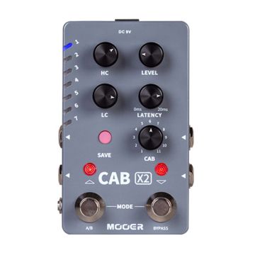 Pedale Mooer CAB X2 Stereo pedal