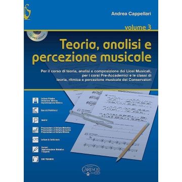 Cappellari Teoria analisi e percezione musicale con cd vol. 3