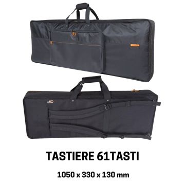 Roland CBB61 61 tasti borsa per tastiera nera 105x33x13cm