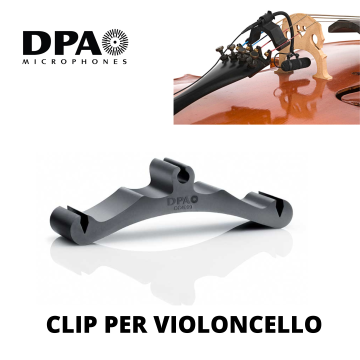Clip DPA per Violoncello