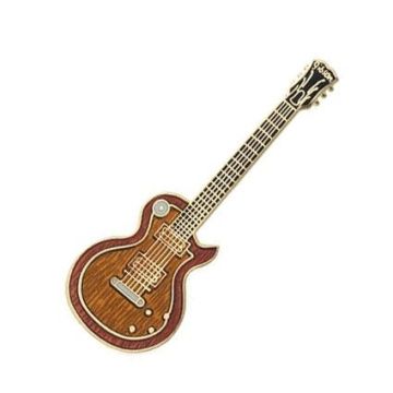 AimGifts 1D spilla chitarra Les Paul sunburst