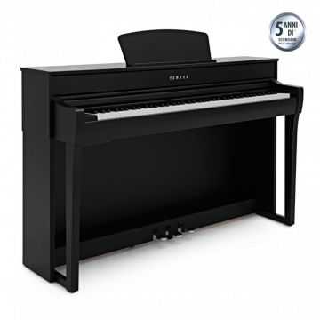Piano Digitale Yamaha CLP735-B con mobile nero opaco