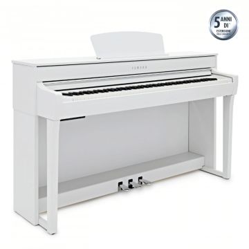 Piano Digitale Yamaha CLP735-WH con mobile bianco opaco