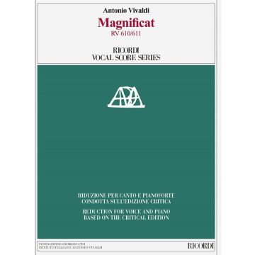 A.Vivaldi Magnificat RV610/611 opera completa per canto e piano