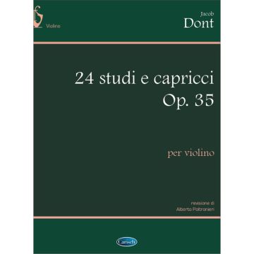 Dont 24 studi e Capricci per Violino