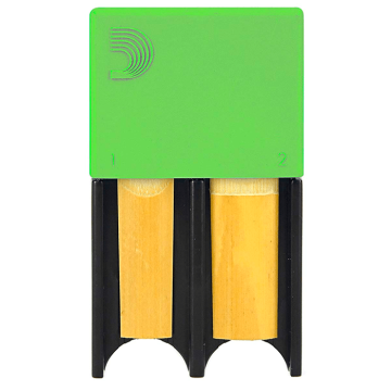 DAddario Woodwinds Reed Guard small green