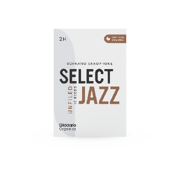 D'Addario Organics Select Jazz Unfiled Soprano Sax n.2H (10-Pack)