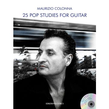 Colonna 25 Pop Studies for guitar con cd