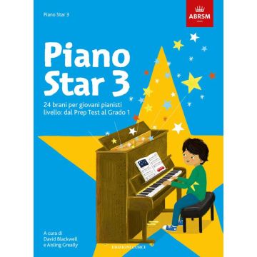 ABRSM Piano Star 3 24 brani per giovani pianisti dal Prep Test al Grado 1