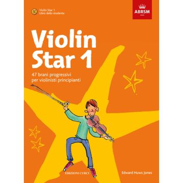 E.H.Jones Violin Star Vol.1 47 brani progressivi con CD per violinisti principianti