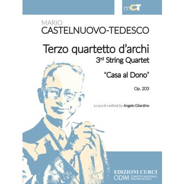 Castelnuovo-Tedesco Terzo quartetto d'archi Op. 203
