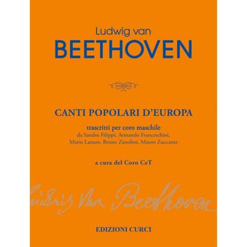L.W.Beethoven Canti popolari d'Europa trascritti per coro maschile