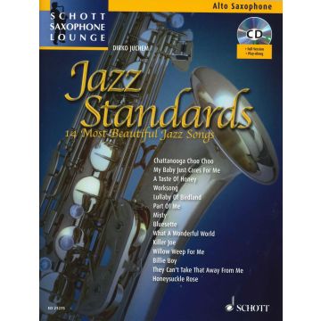 Juchem Jazz Standards 14 jazz songs Sax Alto con Cd 