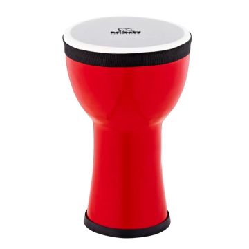 Djembe 6" Nino EMDJ-FE mini plastica Rosso