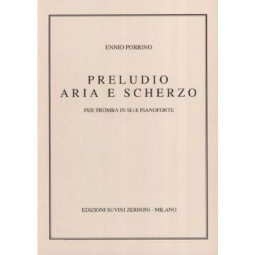 E.Porrino Preludio Aria e Scherzo per tromba in Sib e pianoforte