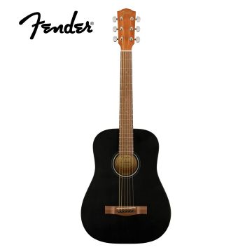 Chitarra Acustica 3/4 Fender FA15 nera con borsa