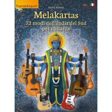 Anessi Melakartas 72 modi dell'India del Sud per chitarra 