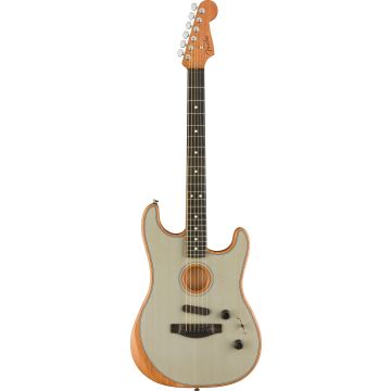 Fender Acoustasonic Stratocaster American EB Transparent Sonic Blue 