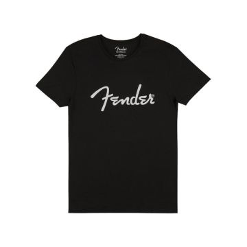 T-Shirt Fender logo spaghetti nera L