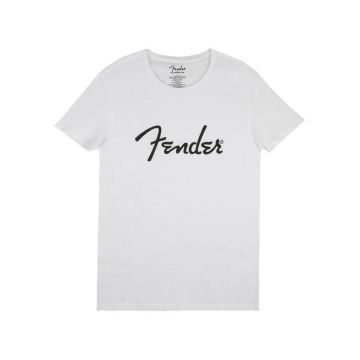 T-Shirt Fender logo spaghetti bianca L