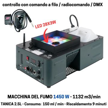 Macchina fumo ADJ 28 led