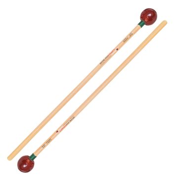 Mallets Glockenspiel Schlagkraft GDU-25 manico in rattan testa in bachelite rossa Hard