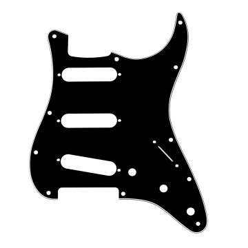 Battipenna Fender Stratocaster Standard 3-ply black