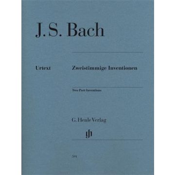 Bach Invenzioni a due voci ed. Urtex
