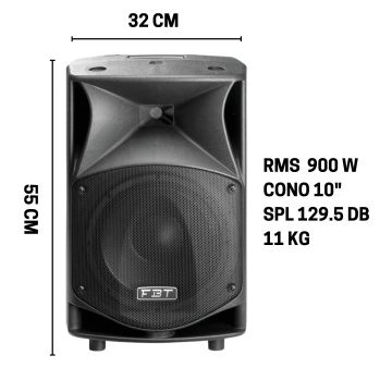 Diffusore FBT JMAXX 110A 900w - 10"