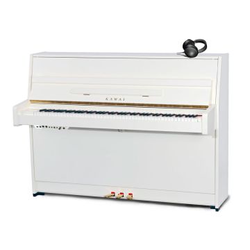 Pianoforte Verticale Kawai K15 ATX3L bianco lucido