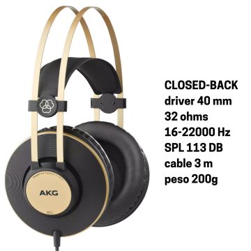 Cuffia AKG K92 monitor CLOSED 