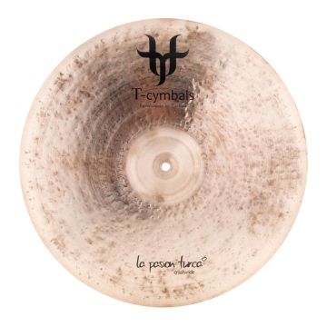 "Piatto T-Cymbals 19"" La Pasion Turca Lig ht Crash Ride"