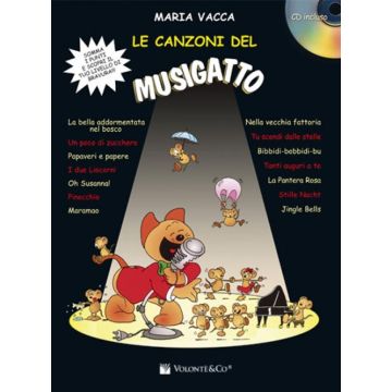 M. Vacca Le canzoni del musigatto Vol.1 con audio online