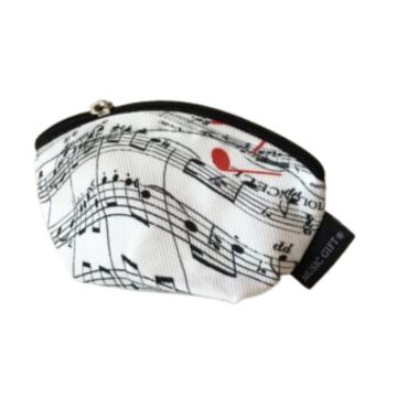 Portamonete o portachiavi Music-Gift con Zip Schiaccianoci