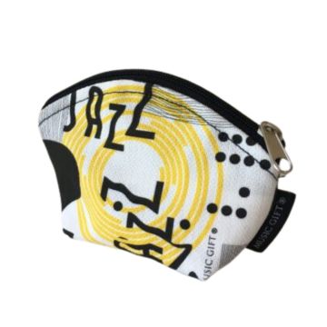 Portamonete o portachiavi Music-Gift con Zip Jazz