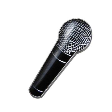 Spilla AimGifts Microfono Shure